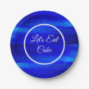 Search for lets eat cake plates Blue
