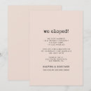 Search for just married wedding invitations Modern