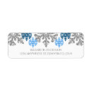 Search for winter wonderland wedding stickers Blue