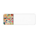 Search for quilt return address labels Country