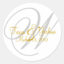 Search for save the date gold stickers Bride