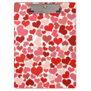 Search for valentines day office stationery Red hearts
