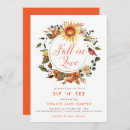 Search for autumn wreath invitations Brown
