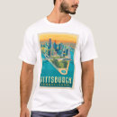 Recherche de trois rivières tshirts Pittsburgh