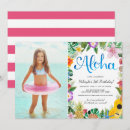 Search for luau invitations Watercolor