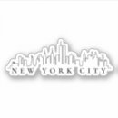 Search for city silhouette stickers Modern