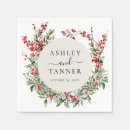 Search for christmas wedding napkins Floral