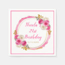 Search for hot pink party supplies Gold glitter