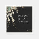 Search for black and white floral napkins Script