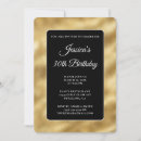 Search for glossy invitations Gold