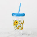 Search for sunflower tumblers Vintage