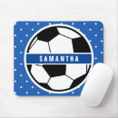 Search for soccer mousepads Blue