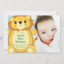 Search for lion birth announcement cards Baby