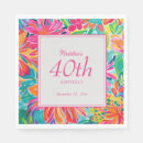 Search for pink orange napkins Bold