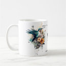 Search for beautiful monogrammed mugs Floral