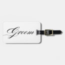 Search for script font luggage tags Elegant
