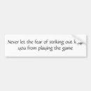 Search for let bumper stickers Fear