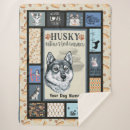 Search for siberian husky blankets Pet