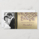 Recherche de mariage indien vœux cartes Feuille d'or