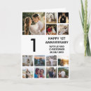 Search for black and white anniversary cards Photo collage