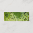Search for growth business cards Green