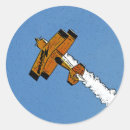 Recherche de biplanes autocollants Vol