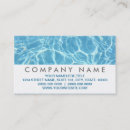 Search for swimming pool business cards scuba