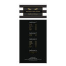 Search for black and white rack cards Makeup artist
