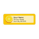 Search for fruit slices return address labels Juicy
