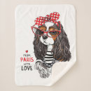 Search for cavalier king charles spaniel blankets Cute
