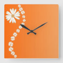 Recherche de marguerite orange horloges Nature