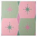 Search for vintage star tiles Green