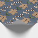 Search for christmas candy cane wrapping paper Gingerbread