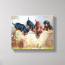 Search for dog canvas prints Puppies