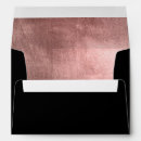 Search for metallic wedding envelopes Rose gold