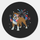 Search for usa flag and dog stickers Red white and blue