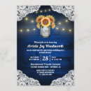 Search for mason jar bridal shower invitations Sunflower