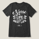 Recherche de de couleur foncée tshirts Infirmière