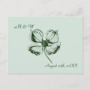 Search for dogwood save the dates Floral