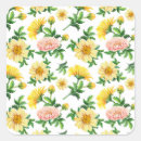 Search for chrysanthemum stickers Yellow