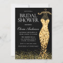 Search for glamour bridal shower invitations Sparkle