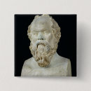 Recherche de philosophe badges Portrait