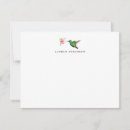 Search for hummingbird note cards Green
