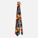 Search for nature pattern ties Illustration