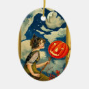 Search for vintage witch ornaments Pumpkin