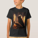 Search for vintage halloween black cat tshirts Retro