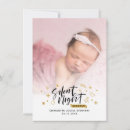 Search for cute funny birth announcement cards Modern