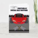 Search for racing car birthday cards Happy