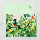 Recherche de oiseau abstrait cartes postales Animal
