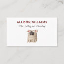 Recherche de pet care business cards Pour elle